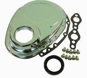 Chrome timing chain cover ford #4