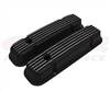 1959-79 PONTIAC 301-326-350-389-400-421-428-455 V8 aluminum VALVE COVERS black