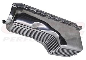 1965-1990 Chevy BIG BLOCK 396 402 427 454 Aluminum Polished OIL PAN ...