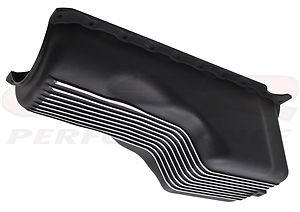 1991-Up Chevy BB 454-502 Aluminum Black 1 pc Rear Main Seal Gen 5-6 OIL PAN